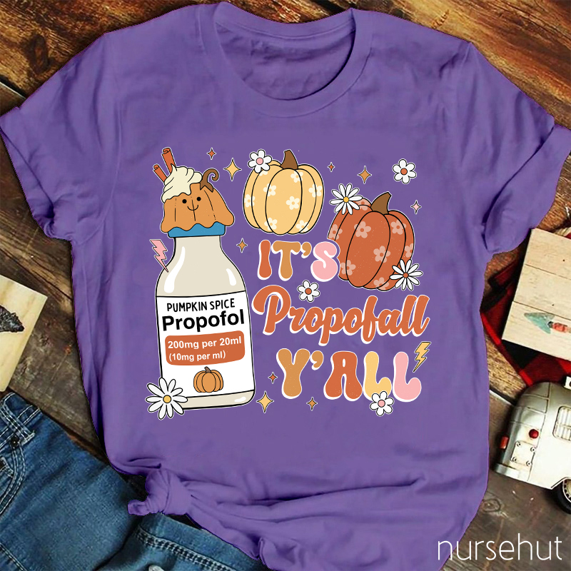 Propofol Halloween Pharmacist  Nurse T-Shirt