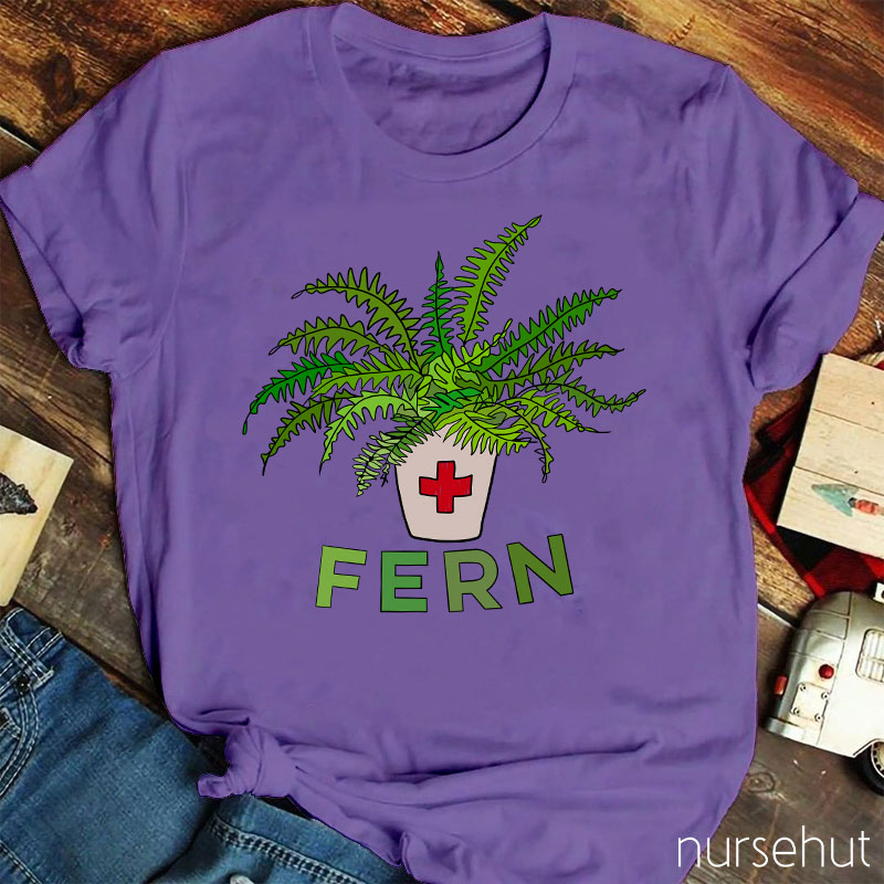 Fern Red Cross Nurse T-Shirt