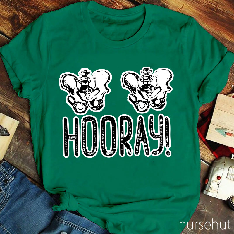 Hip Hip Hooray Nurse T-Shirt
