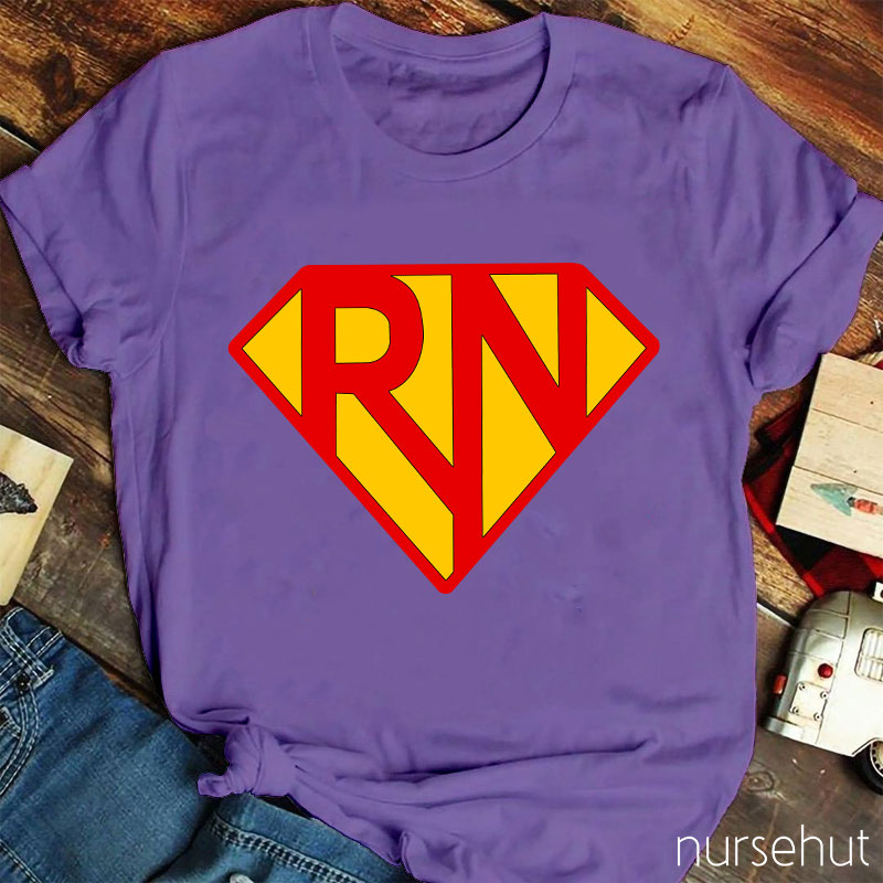 I Have Super Powers RN Nurse T-Shirt