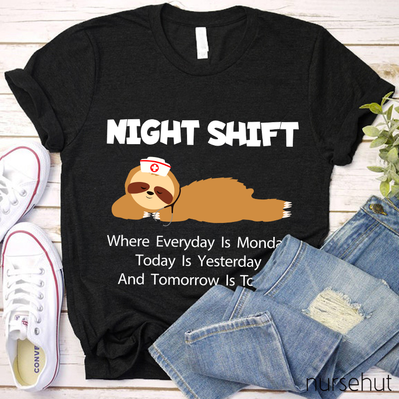 Night Shift Nurse T-shirt