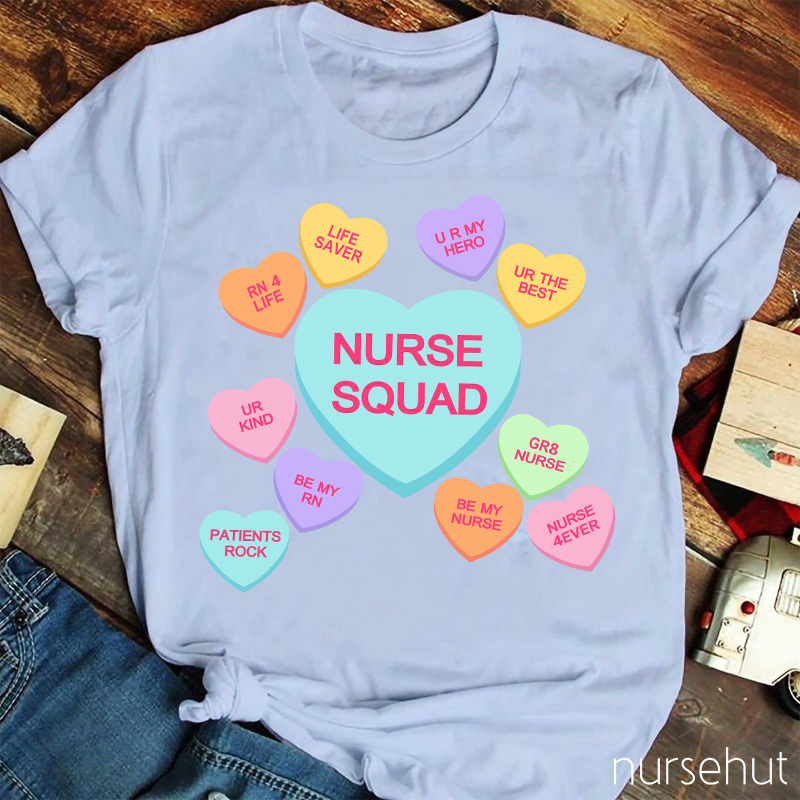 4Ever Nurse Squad Nurse T-Shirt