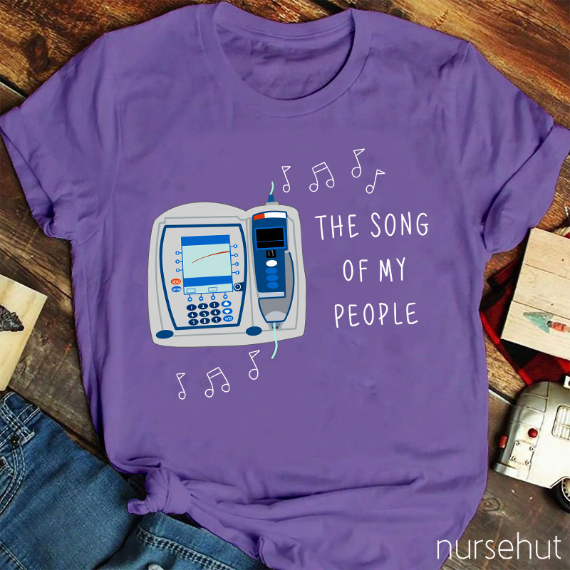 The Song Of My People Nurse T-Shirt