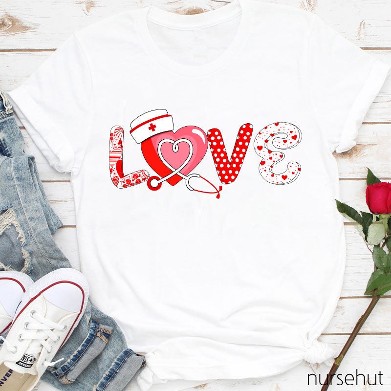 Love From A Nurse T-Shirt