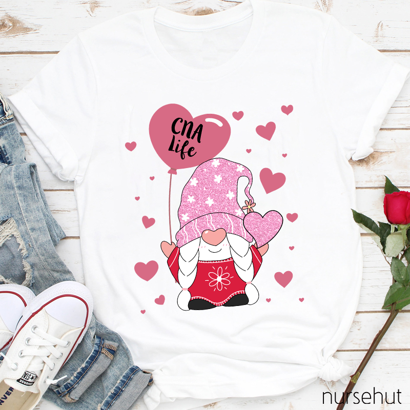 Personalized Nurses' Pinky Life Nurse T-Shirt