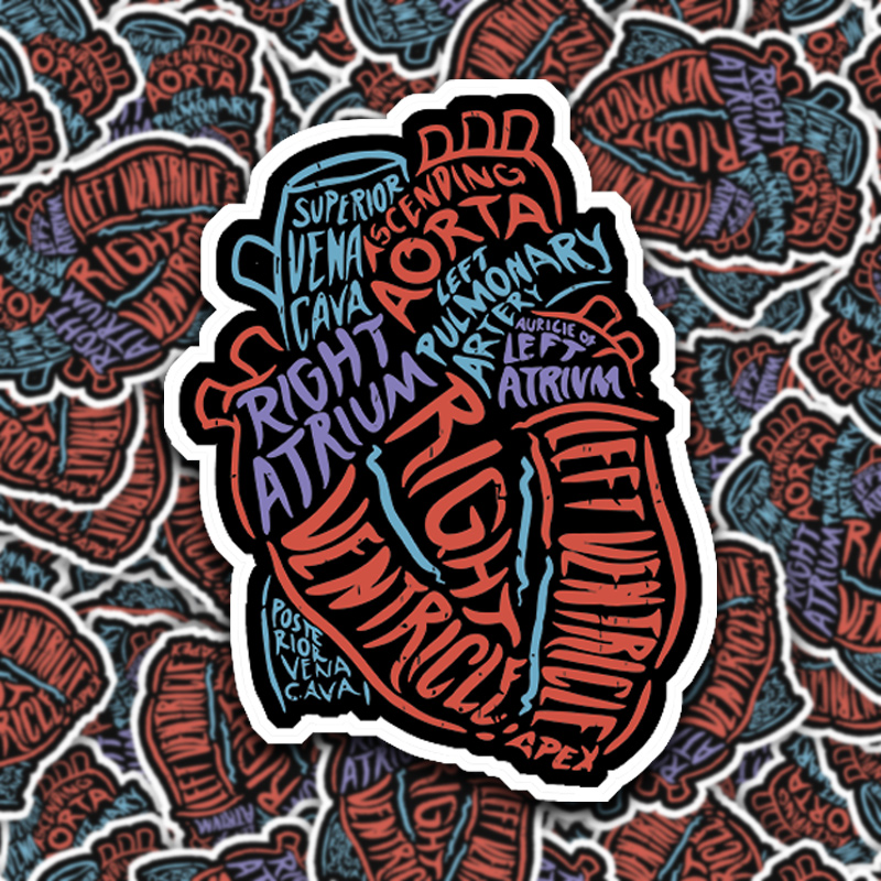 Let's Get To Know The Heart Nurse Badge Reel