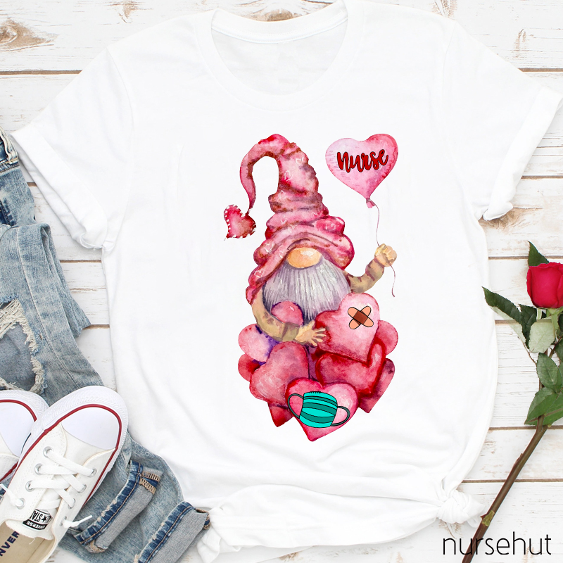 I'm Surrounded By Pink Heart Nurse T-Shirt