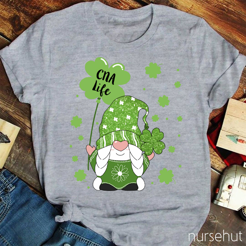 Personalized Lucky Life Nurse T-Shirt