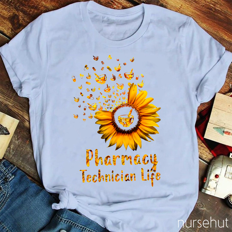 Pharmacy Technician Life Nurse T-Shirt