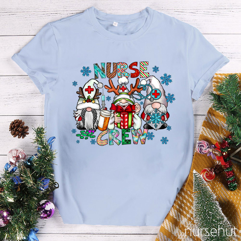 Gnomes Nurse Crew Nurse T-Shirt