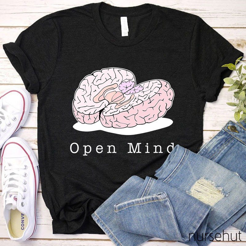 Open Mind Brain Nurse T-Shirt