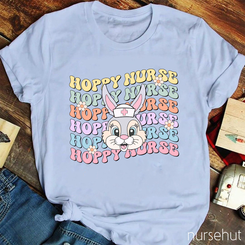 Hoppy Bunny Nurse T-Shirt