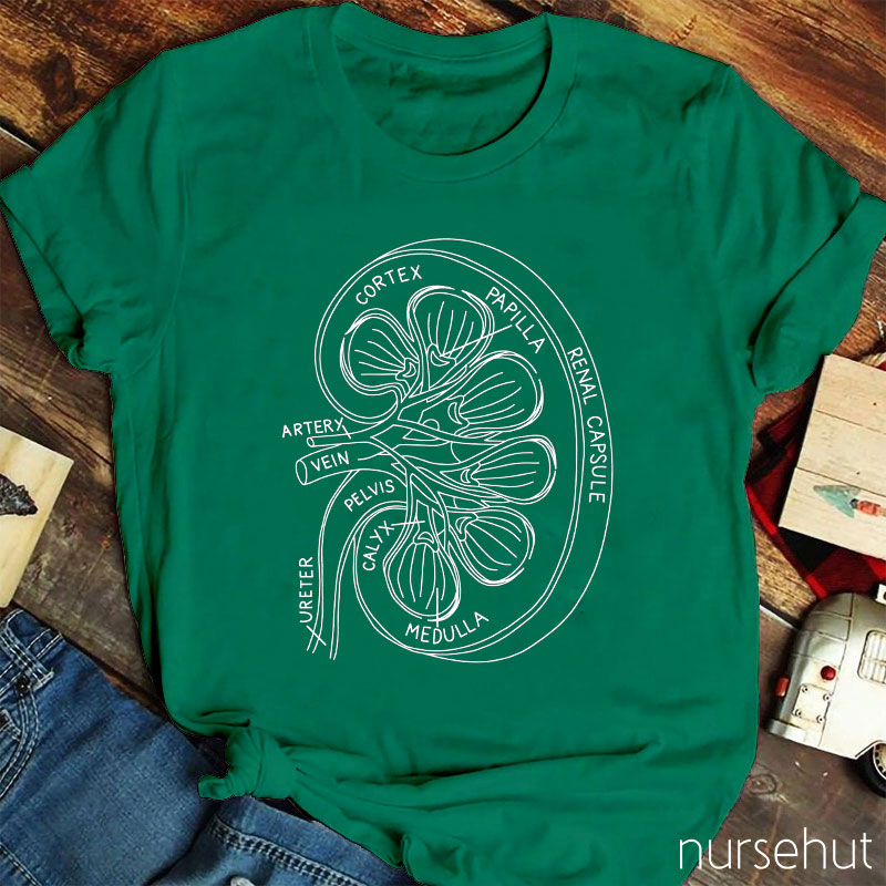 Neuron Anatomy Nurse T-Shirt