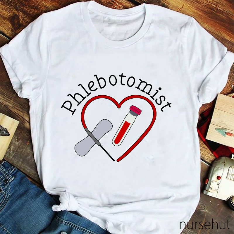 Phlebotomist Nurse T-Shirt