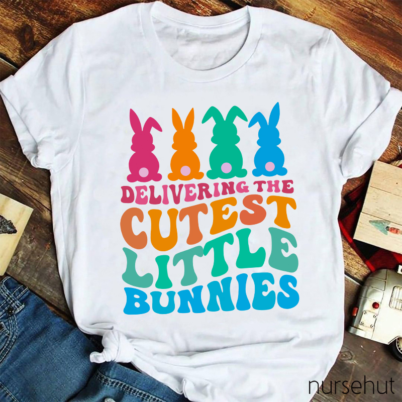 Delivering The Cutest Little Bunnies Nurse T-Shirt