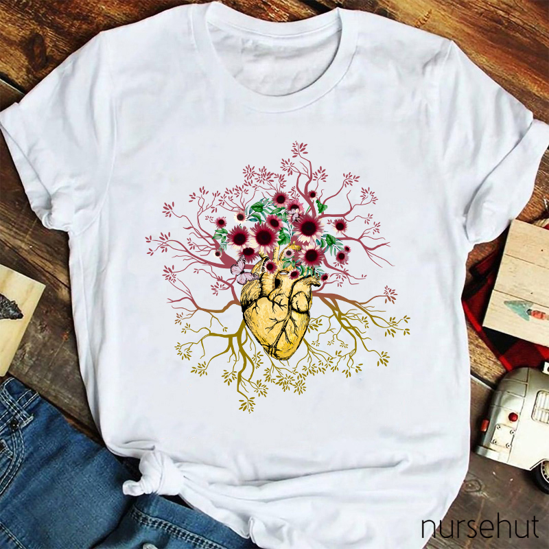 Make Your Heart Thrive Nurse T-Shirt