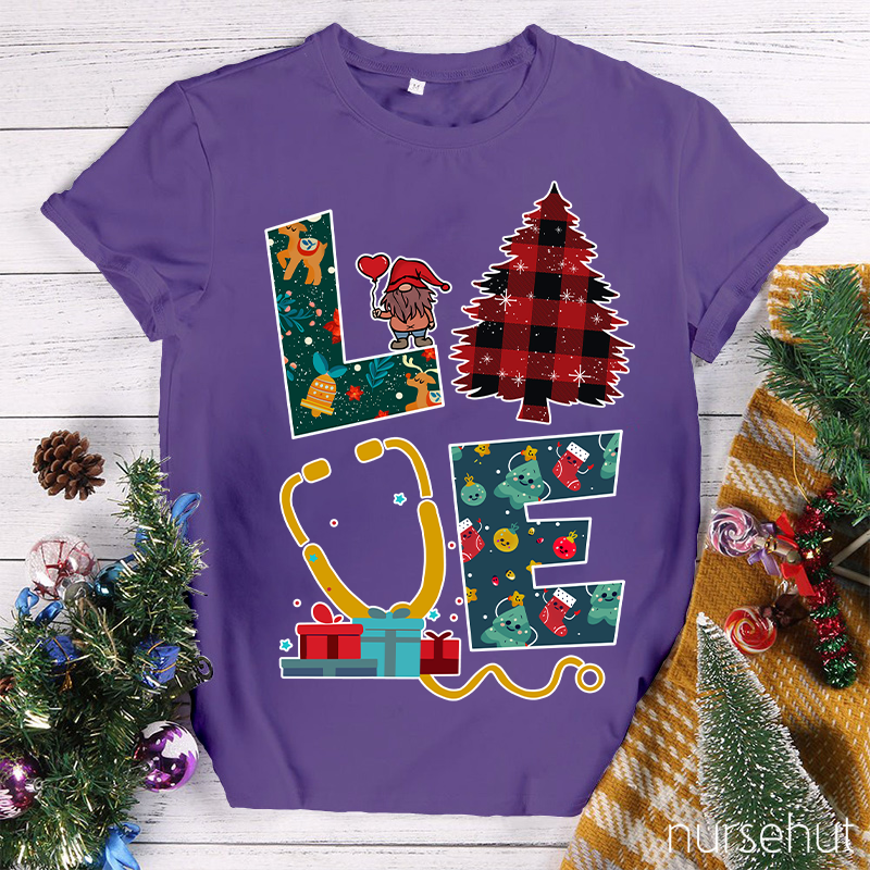 We Wish You A Merry Christmas Nurse T-Shirt