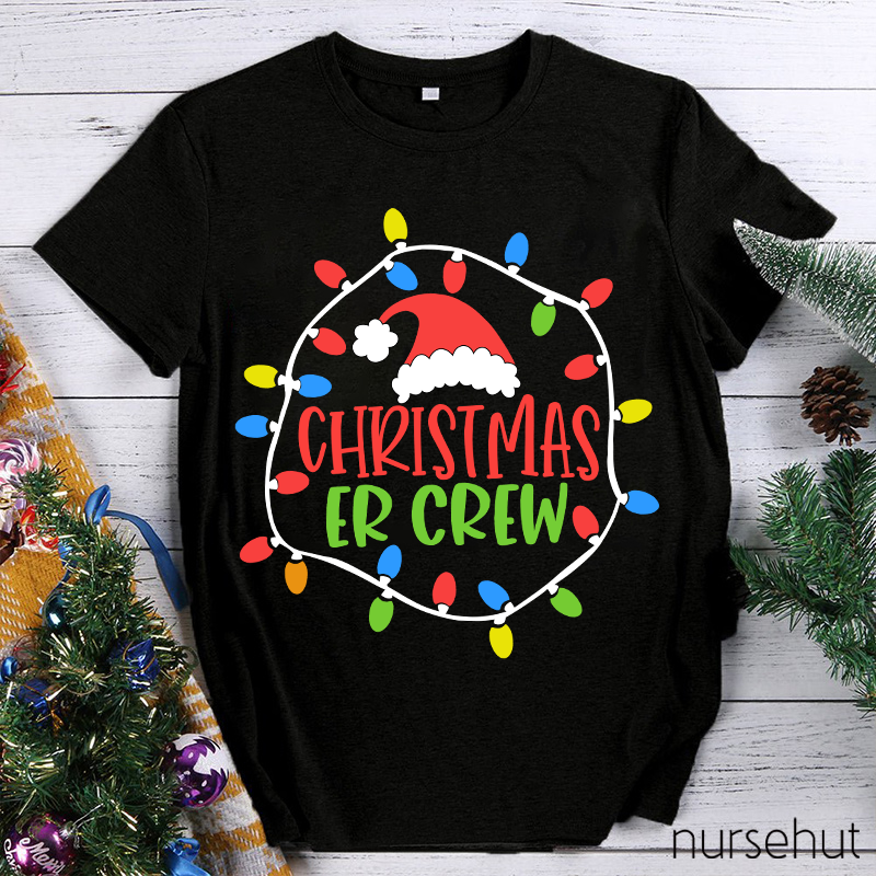 Christmas ER Crew Nurse T-Shirt
