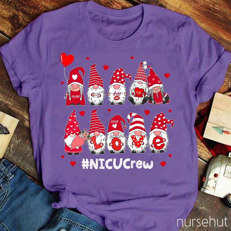 Personalized Kiss Love Nurse T-Shirt