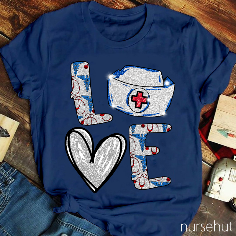 Do Things With Love Nurse T-Shirt