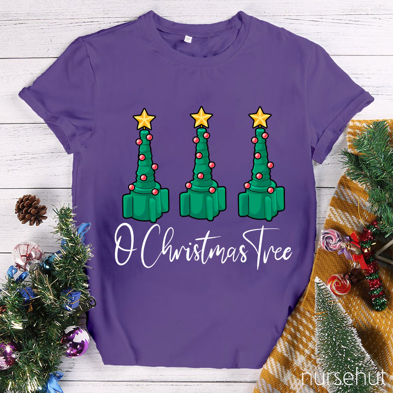 O Christmas Tree Nurse T-Shirt