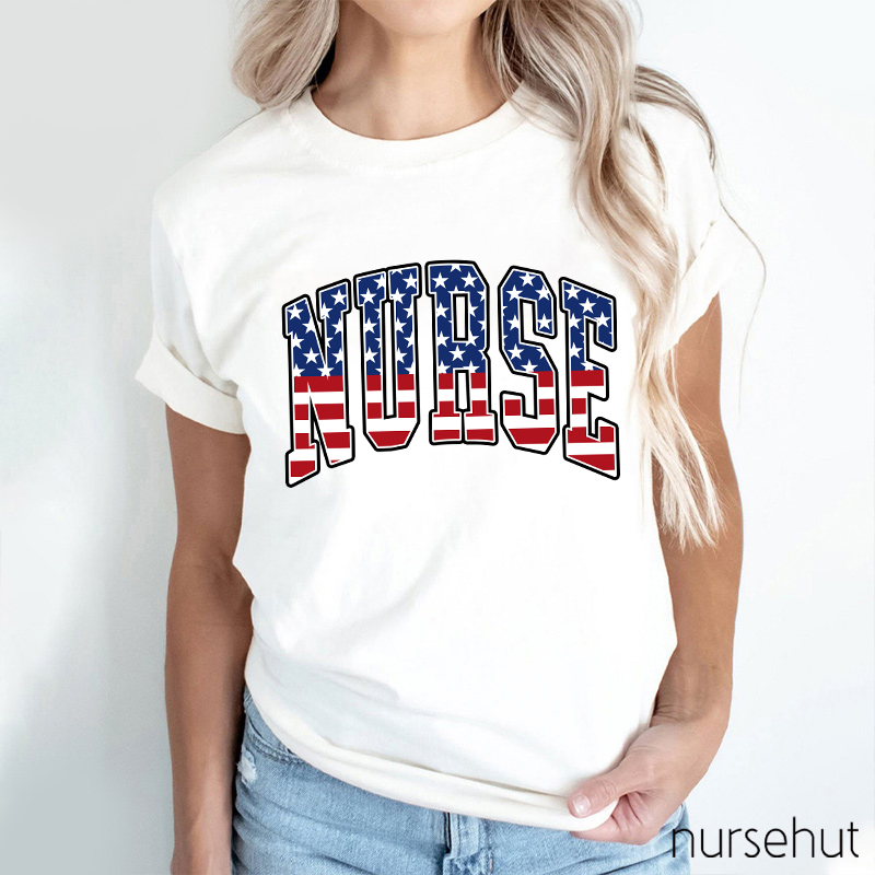 Flag Nurse T-Shirt