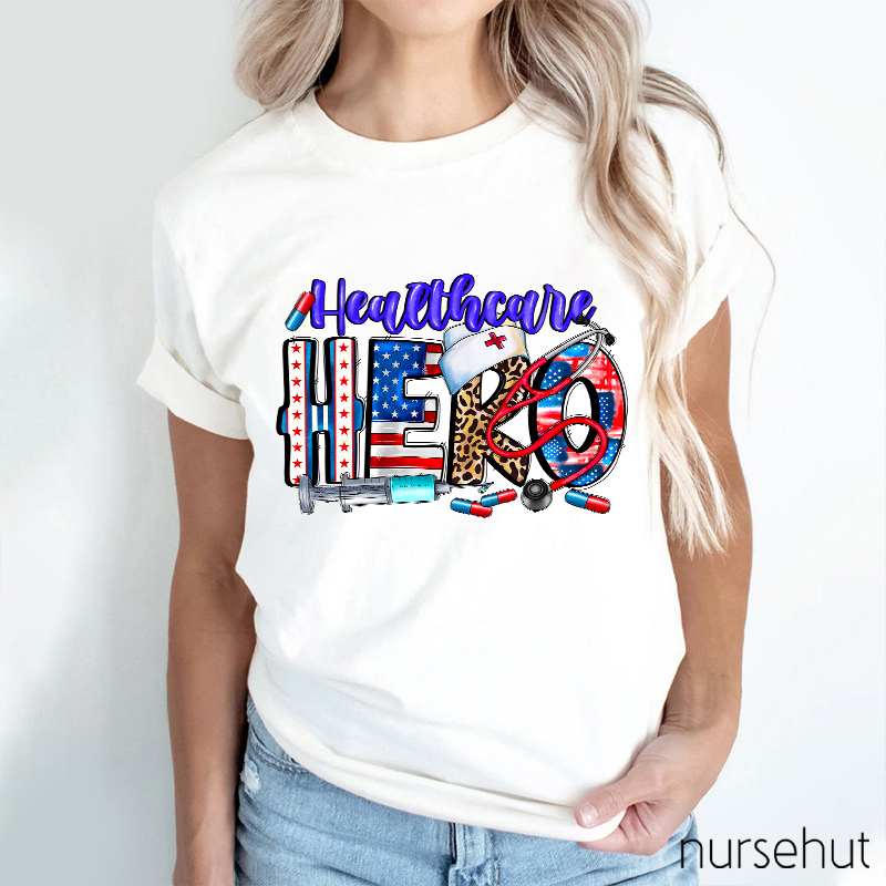American Hero Nurse T-Shirt