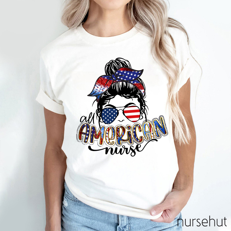 All American Nurse T-Shirt
