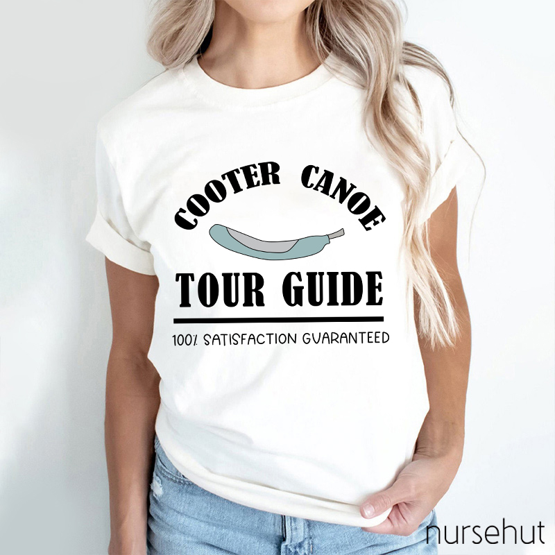 Cooter Canoe Tour Guide Nurse T-Shirt
