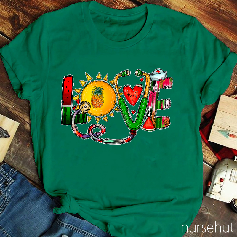 Summer Love Nurse T-Shirt