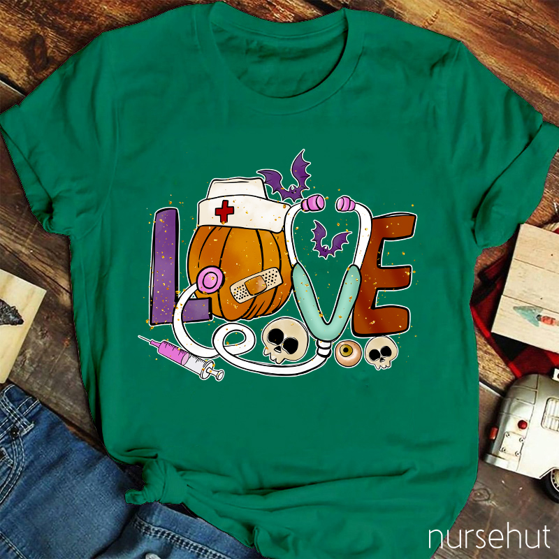 Love Halloween Nurse T-Shirt