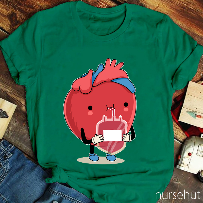 Drinking Hearty Love Nurse T-Shirt