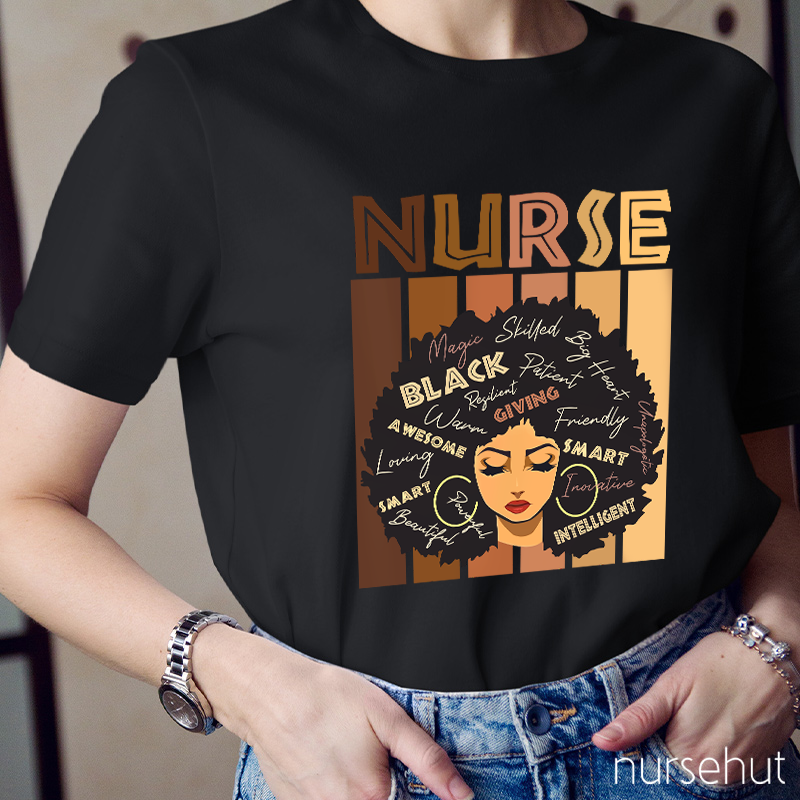 That's All A Nurse Can Be Doesn't Matter With The Skin Color Nurse T-Shirt