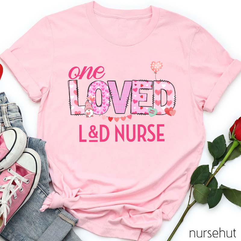 Personalized One Loved Nurse T-Shirt