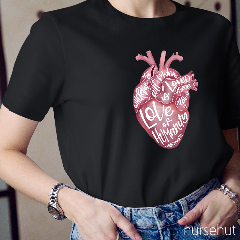 Love Of Humanity Nurse T-Shirt