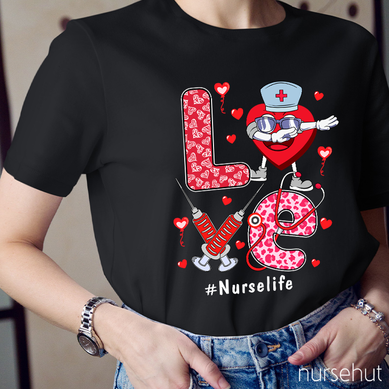 Personalized Love To Be A Nurse T-Shirt