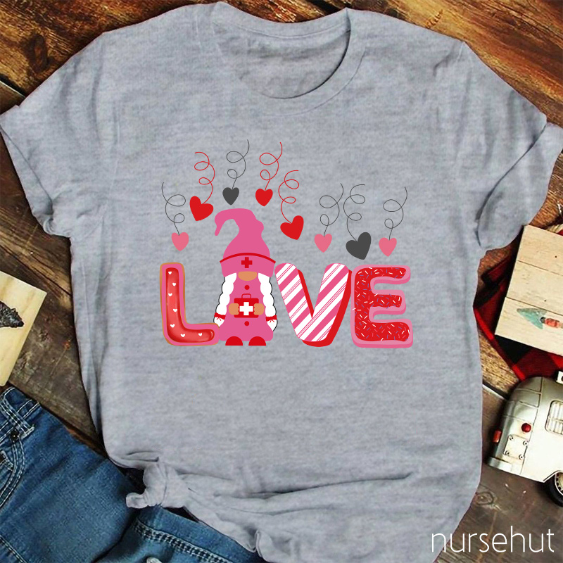 Take Care Of You With Love And Patience Nurse T-Shirt