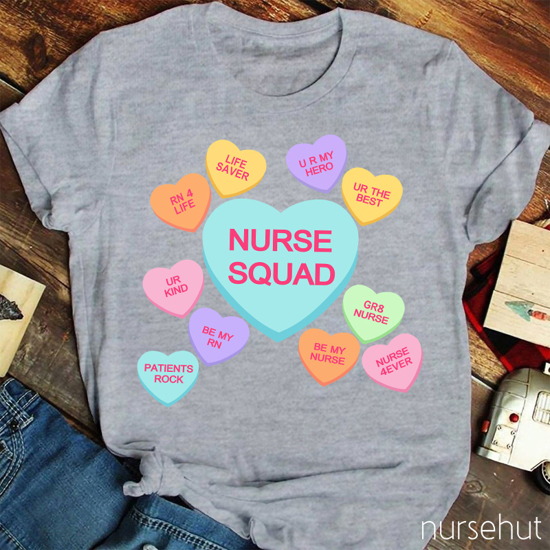 4Ever Nurse Squad Nurse T-Shirt
