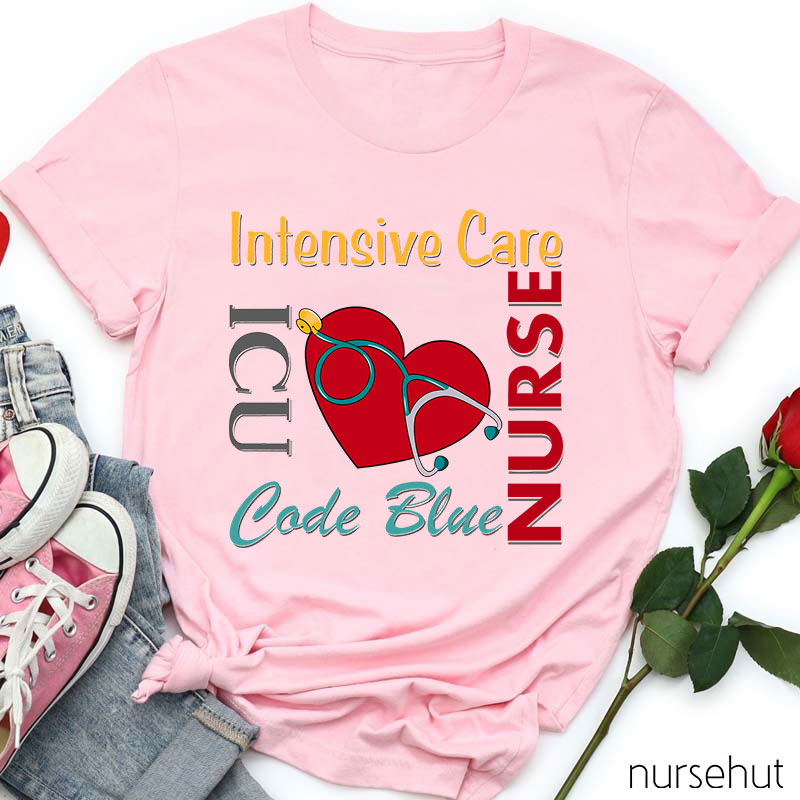 ICU Intensive Care Nurse T-Shirt