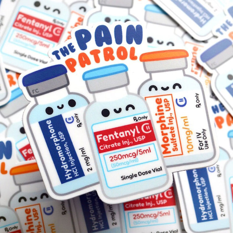 Let's Get To Know The Heart Nurse Badge Reel