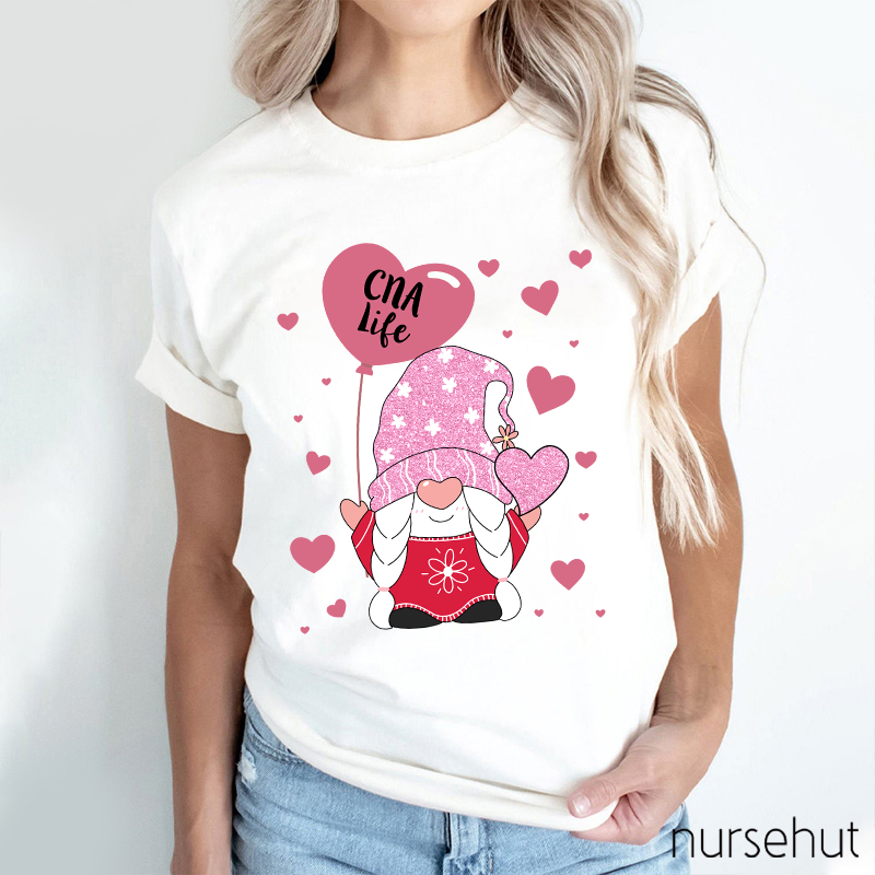 Personalized Nurses' Pinky Life Nurse T-Shirt