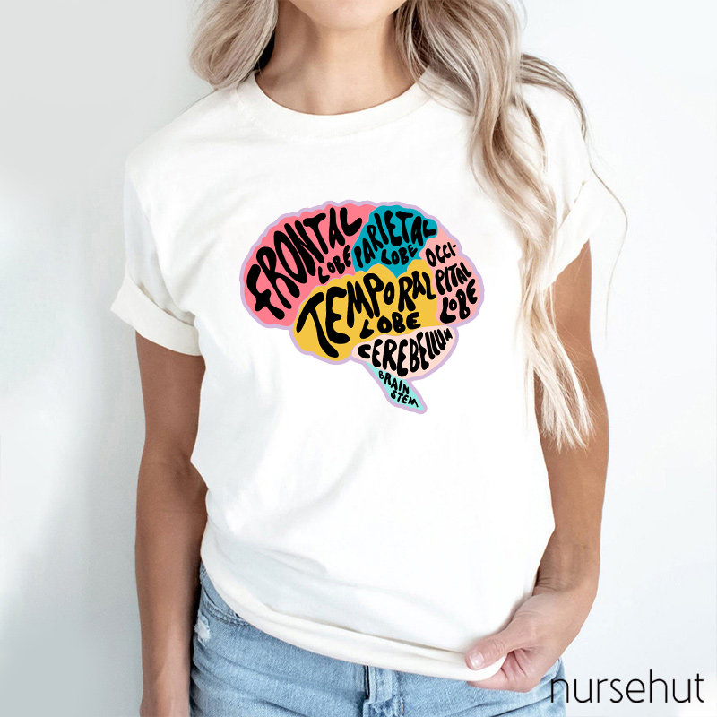 Pink Neurology Nurse T-Shirt