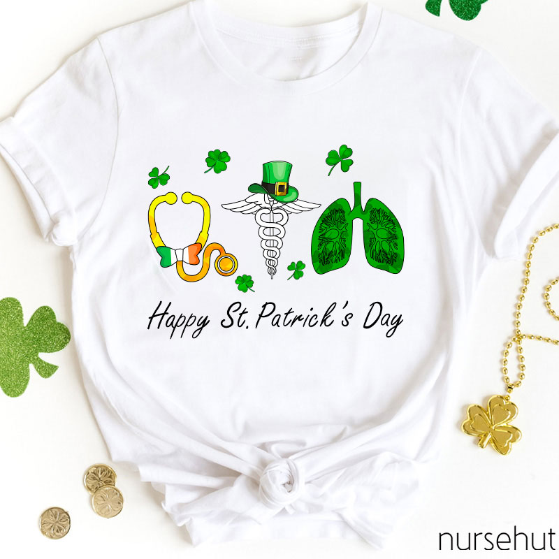 Happy St.Patrick's Day Nurse T-Shirt