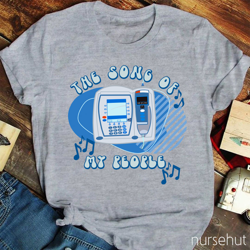 The Song Of My People Nurse T-Shirt