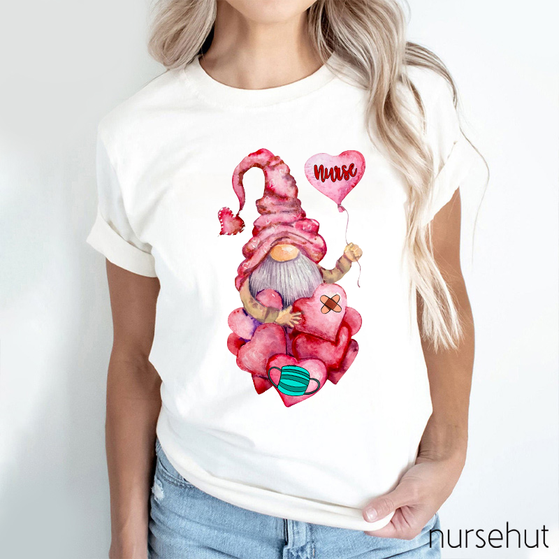 I'm Surrounded By Pink Heart Nurse T-Shirt