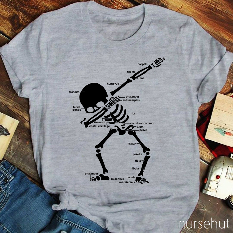 Deb Skeleton Nurse T-Shirt