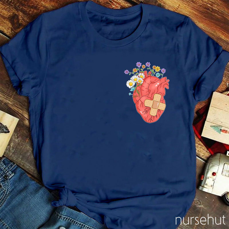 Take Care Of Your Heart Nurse T-Shirt