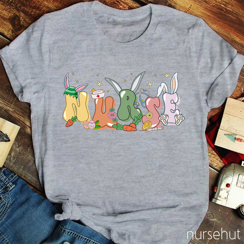 Easter Bunny Nurse T-Shirt