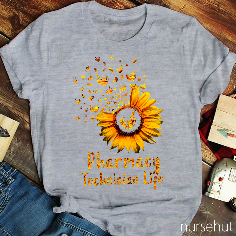 Pharmacy Technician Life Nurse T-Shirt