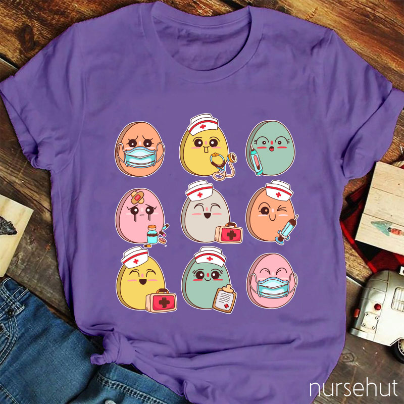 Nurse Easter Egg Nurse T-Shirt